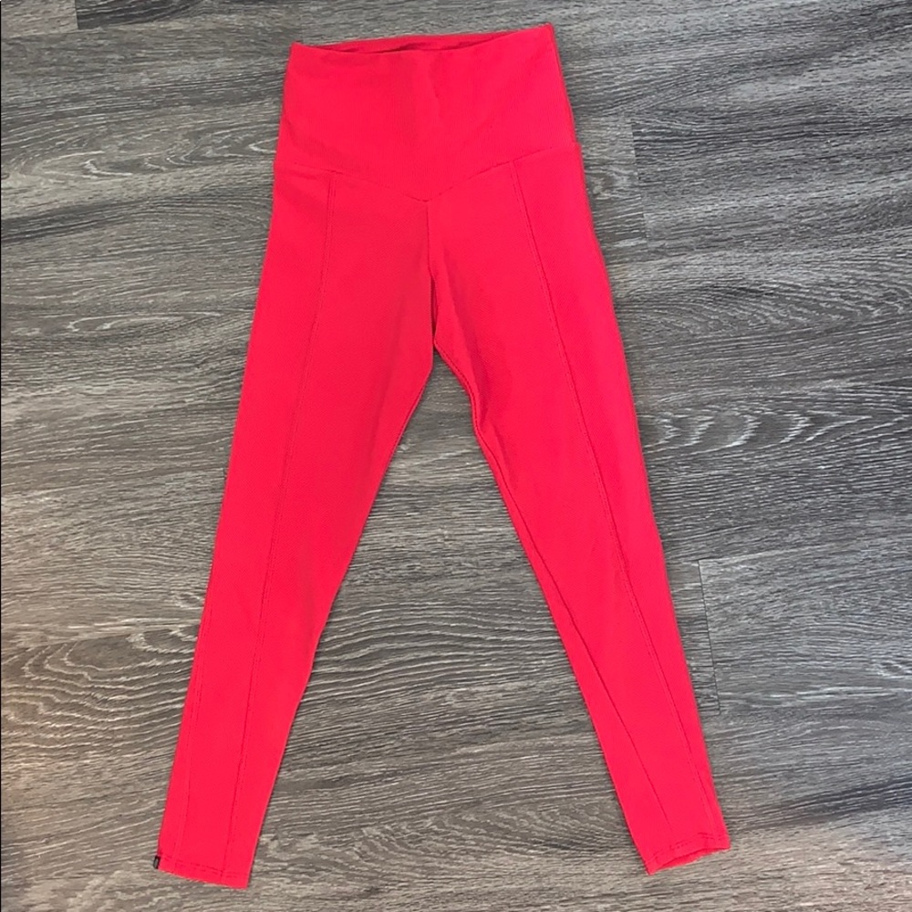 Red Workout Pants